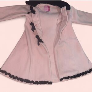 Good Lad Pink Coat  Black Collar